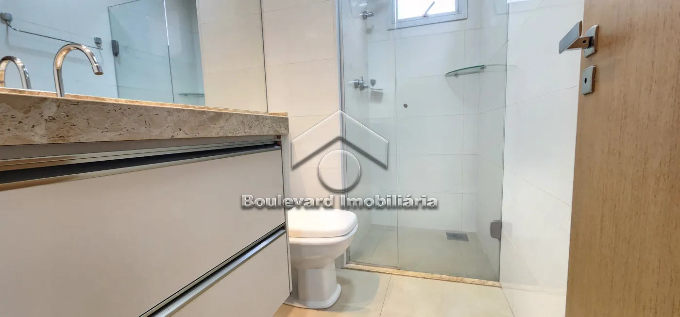 Banheiro da suíte Alugar Apartamento / Padrão em Ribeirão Preto R$ 3.700,00 - Foto 17