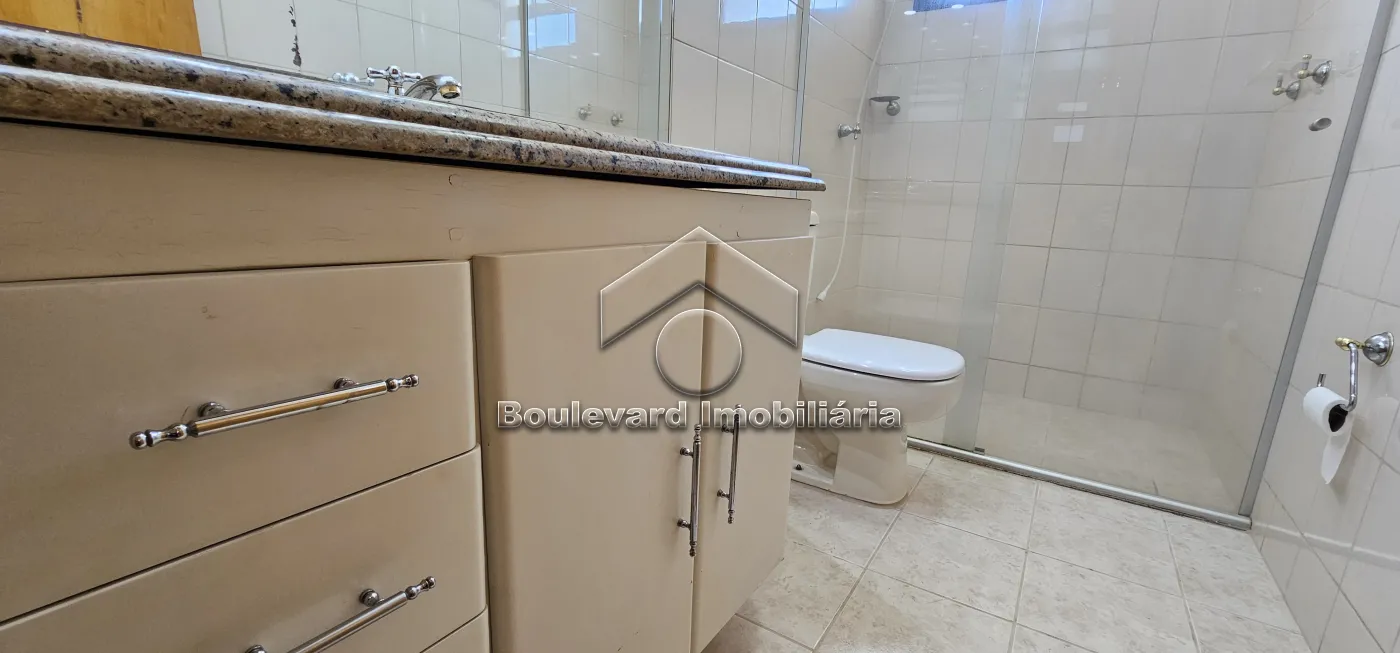Banheiro social Alugar Apartamento / Padrão em Ribeirão Preto R$ 3.350,00 - Foto 15