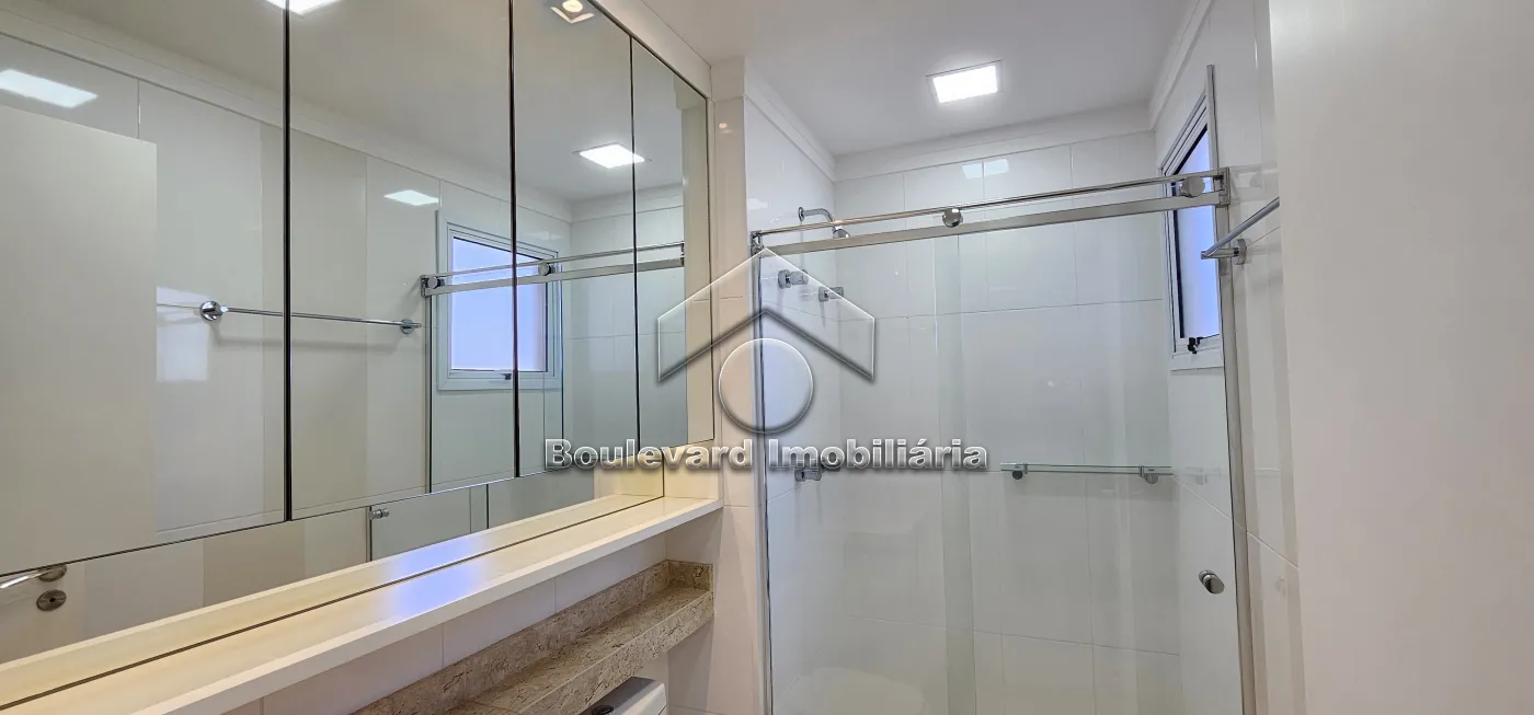 Banheiro da suíte 01 Alugar Apartamento / Padrão em Ribeirão Preto R$ 7.000,00 - Foto 24
