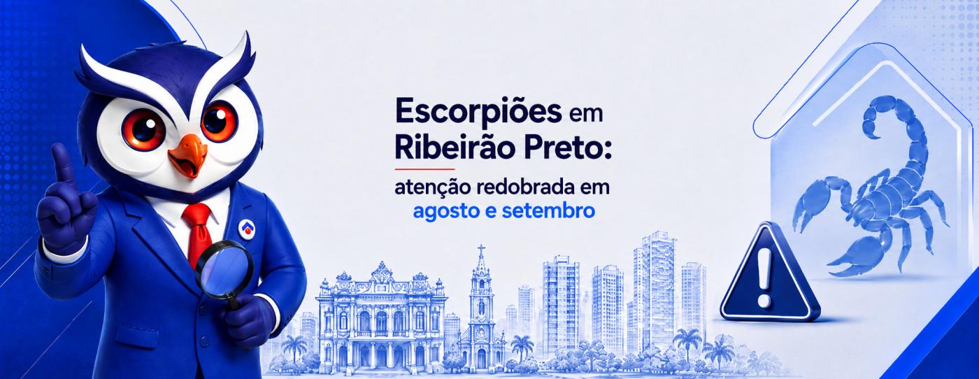 Escorpi�es em Ribeir�o Preto: Agosto e Setembro Exigem Aten��o Redobrada nos Im�veis